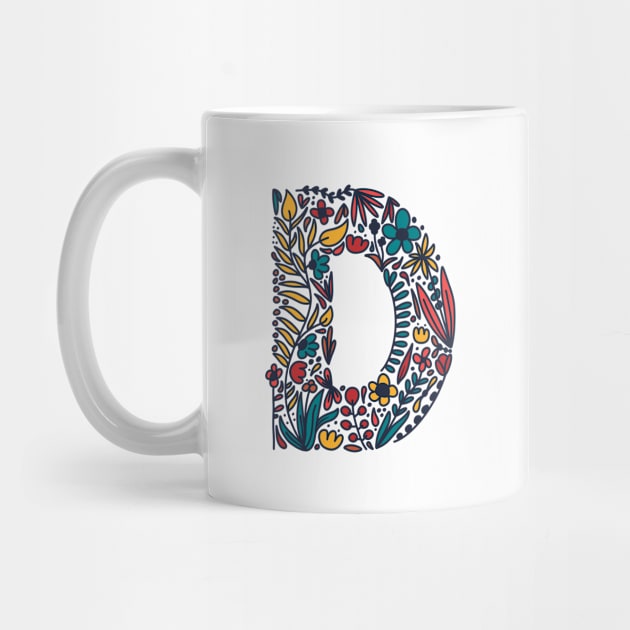 Tropical Letter D by Cascade Patterns